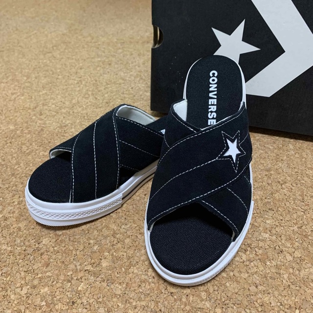 39sUS6230cm カラーCONVERSE ONE STAR SANDAL SLIP★コンバース★サンダル