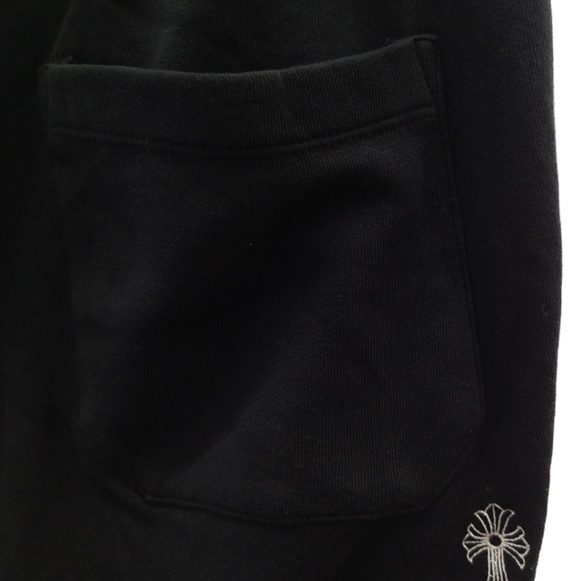 Chrome Hearts(クロムハーツ)のCHROME HEARTS クロムハーツ Y NOT Sweat Pants ワイノットスウェットパンツ ロゴ刺繍 ブラック 2214-304-8901 メンズのパンツ(その他)の商品写真