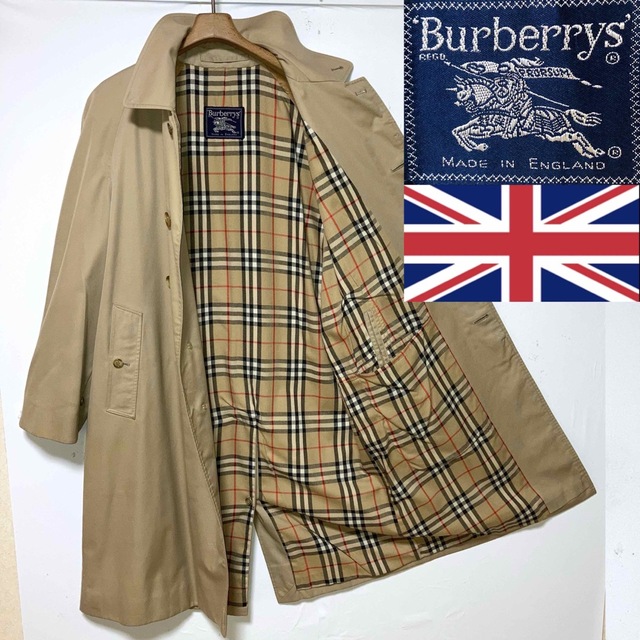 BURBERRY バーバリープローサム ステンカラーコート ライナー付き