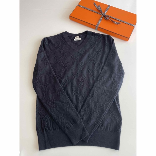 ユキッチ様専用のお品物です。HERMES エルメス カシミアセーター 34 黒