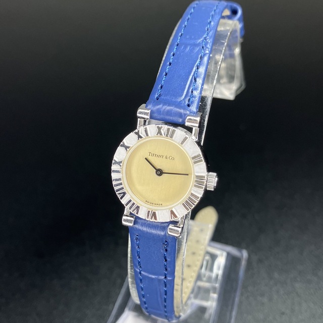 速くおよび自由な時計美品 正規品】 ティファニー 腕時計 アトラス 希少 ミニ シルバー925