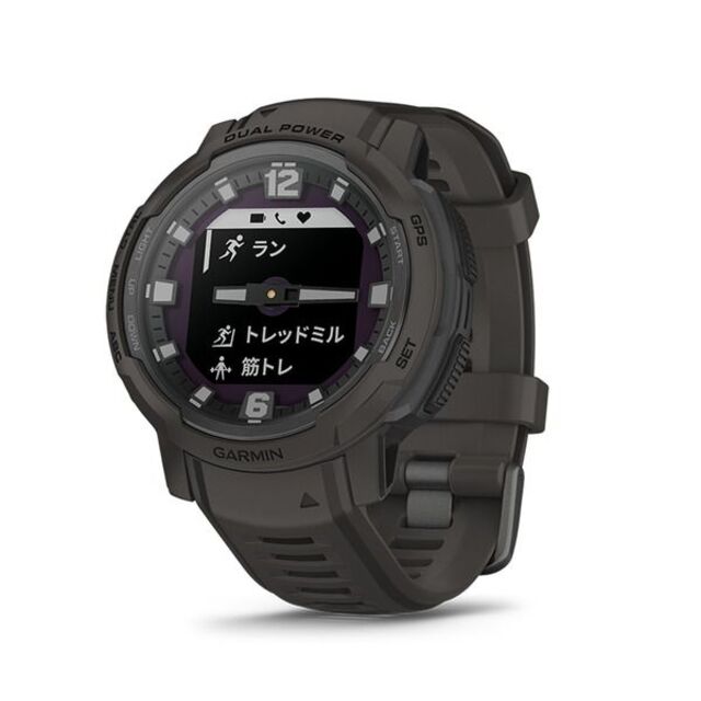 GARMIN(ガーミン)の2/7まで値下げ　Instinct Crossover Dual Power メンズの時計(腕時計(デジタル))の商品写真