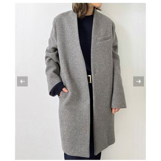 アパルトモンドゥーズィエムクラス(L'Appartement DEUXIEME CLASSE)のNo Collar Chester Coat(ロングコート)