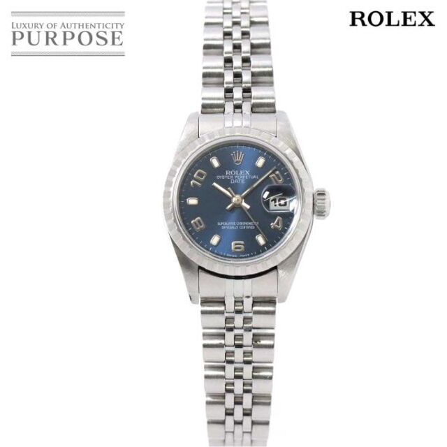 注目の福袋をピックアップ! ブルー 腕時計 レディース U番 69240 オイスターパーペチュアルデイト ROLEX ロレックス - ROLEX 文字盤 90180681 VLP Date Perpetual Oyster 自動巻き 腕時計