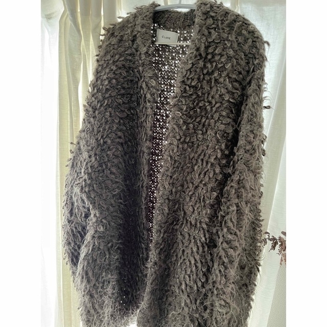 CLANE MOHAIR LOOP BULKY KNIT CARDIGAN | tradexautomotive.com