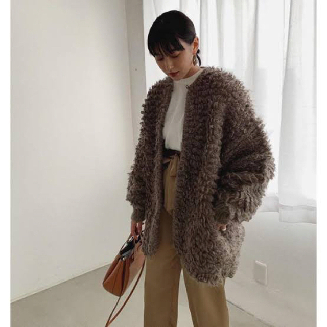CLANE MOHAIR LOOP BULKY KNIT CARDIGAN | tradexautomotive.com