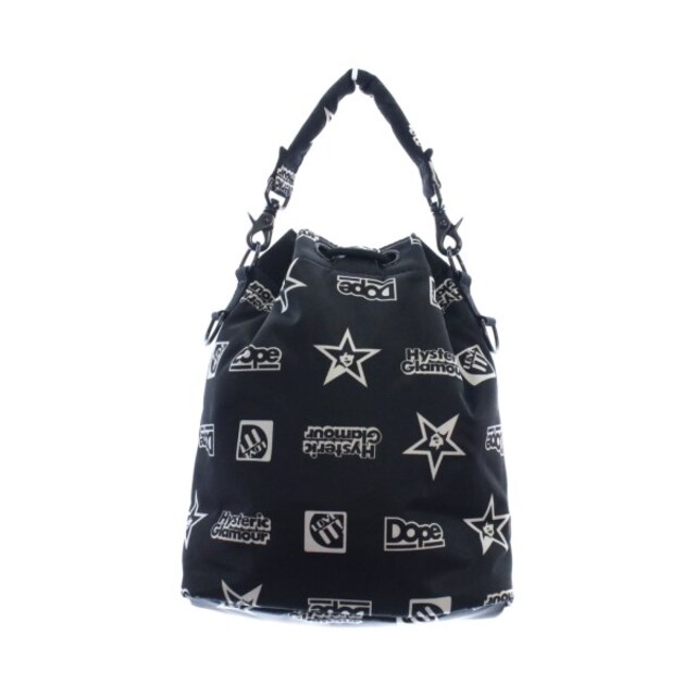 HYSTERIC GLAMOUR バッグ(その他) - 黒x白(総柄) 【古着】 HYSTERIC GLAMOUR バッグ(その他) - 黒x白(総柄) 【古着】