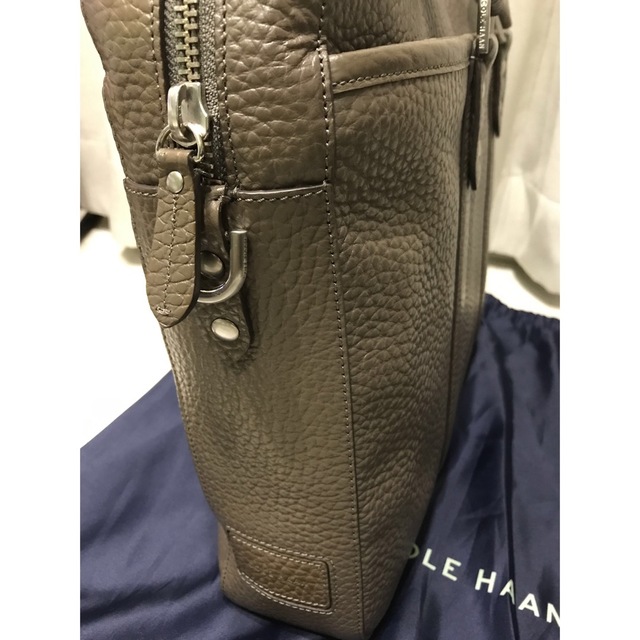 Cole Haan(コールハーン)の美品 COLE HAAN コールハーン レザー ブリーフバッグ トープ US限定 メンズのバッグ(ビジネスバッグ)の商品写真