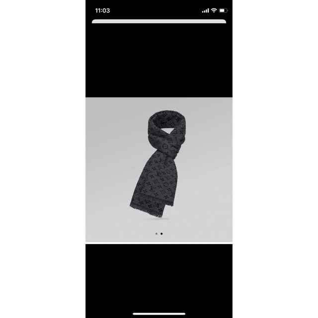 100%品質 LOUIS VUITTON VUITTONルイヴィトンエシャルプモノグラム