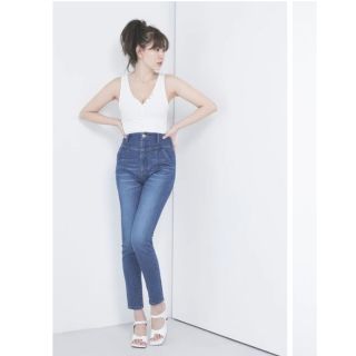 ハーリップトゥ(Her lip to)のHerlipto Paris High Rise Jeans blue 25(デニム/ジーンズ)