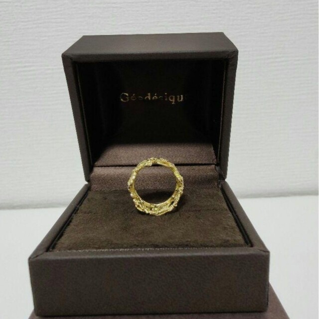 ☆きく様☆新品☆Geodesique ガルグイユ 18金リング 7.5号の通販 ☆きく様☆新品☆Geodesique ガルグイユ 18金リング 7.5号の通販