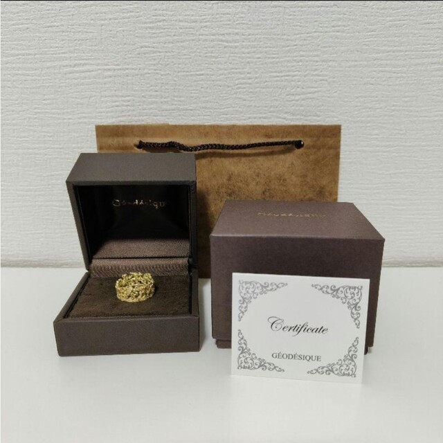 ☆きく様☆新品☆Geodesique ガルグイユ 18金リング 7.5号の通販 ☆きく様☆新品☆Geodesique ガルグイユ 18金リング 7.5号の通販