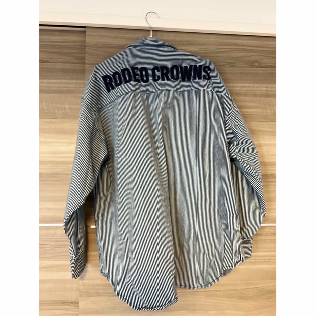 RODEO CROWNS(ロデオクラウンズ)のRODEO CROWNS デニム風ジャケット レディースのジャケット/アウター(Gジャン/デニムジャケット)の商品写真