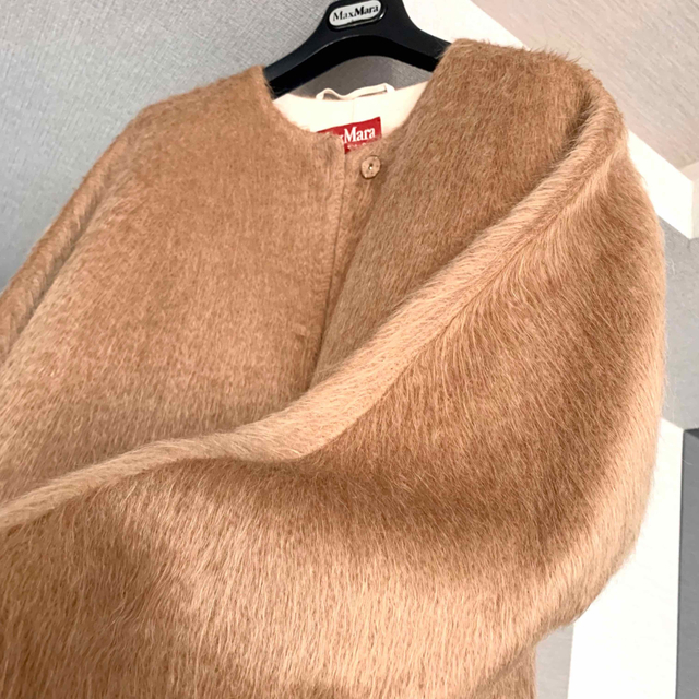 大特価!! Max Mara ふんわりコート アルパカ クチートアマーノ 希少