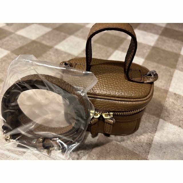 ☆新品・未使用☆ chiiii bag Micro  vanity  ブラウン