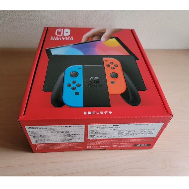 【新品未開封】Nintendo Switch有機ELネオンブルー・ネオンレッド