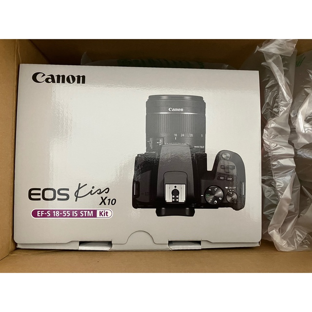 驚きの値段で】 C - 【新品】C EOS KISS X10 EF-S18-55 レンズキットの