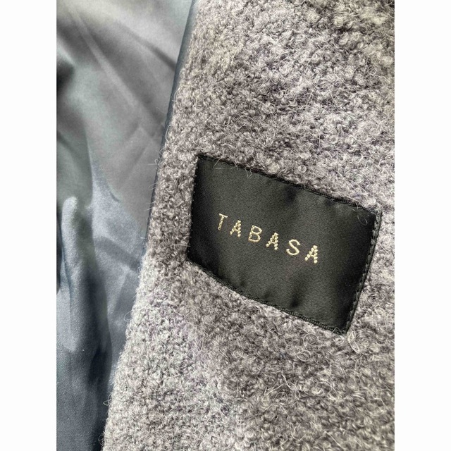 TABASA(タバサ)のタバサ　ロングコート レディースのジャケット/アウター(ロングコート)の商品写真