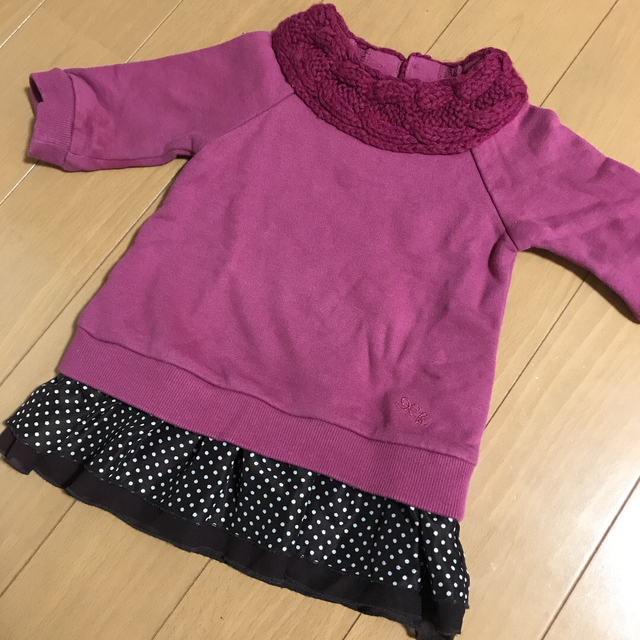 hakka baby(ハッカベビー)のhakka baby ワンピース 80cm キッズ/ベビー/マタニティのベビー服(~85cm)(ワンピース)の商品写真