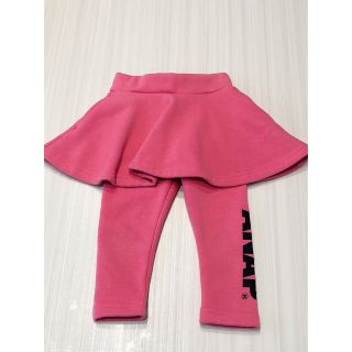 アナップキッズ(ANAP Kids)のアナップキッズ 裏起毛スカッツ ピンク 80cm(パンツ)