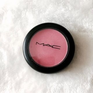 マック(MAC)の【美品】MACチーク　ピーチ(チーク/フェイスブラシ)