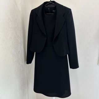 アオヤマ(青山)の喪服 セレモニースーツ Aライン ワンピース 上着セット 礼服(礼服/喪服)