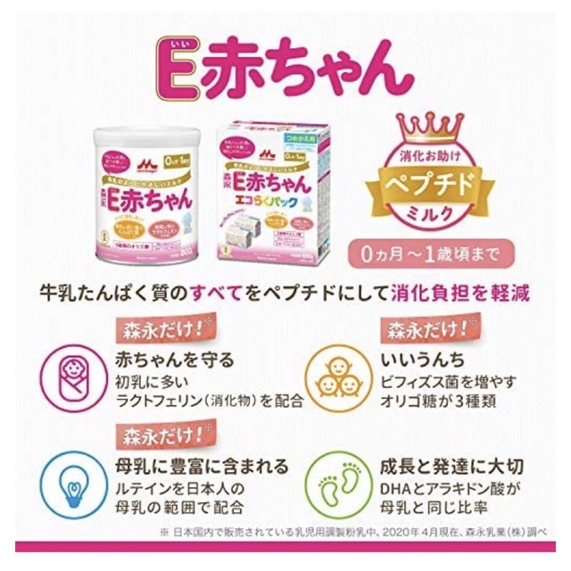 E赤ちゃん粉ミルク＋専用ケース キッズ/ベビー/マタニティの授乳/お食事用品(その他)の商品写真