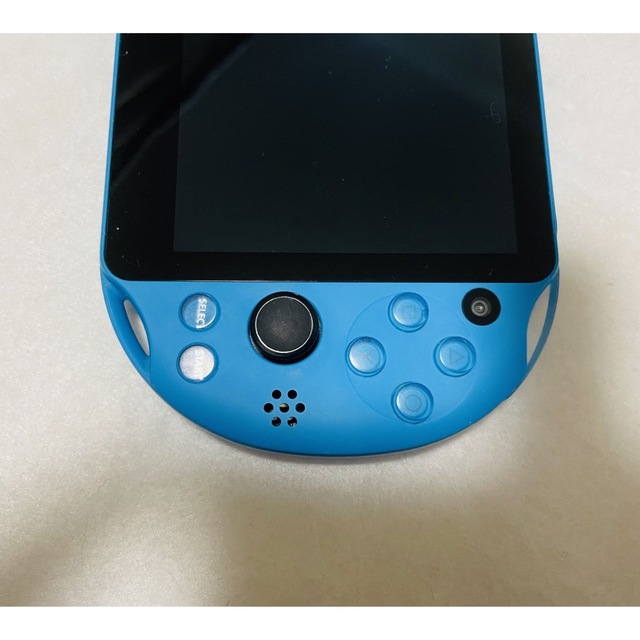 PlayStation Vita(プレイステーションヴィータ)のPSVita PCH-2000 ZA23 本体 アクアブルー 動作良好 エンタメ/ホビーのゲームソフト/ゲーム機本体(家庭用ゲーム機本体)の商品写真