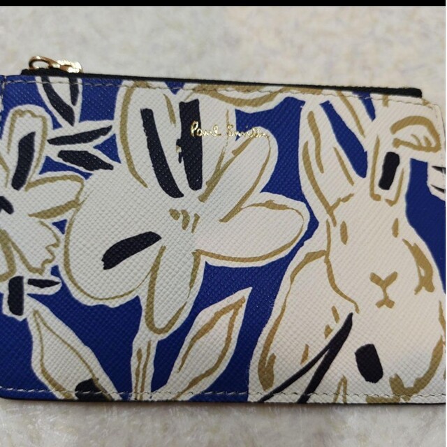新品 Paul Smith パスケース カードケース ラッキーフローラ