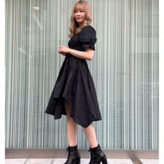 titty&co - 【titty&Co.PETIT】イレヘムスピンドルワンピースの通販 by