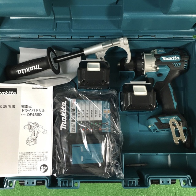 ☆新品未使用　makita  18V  ドリルドライバー  DF486DRGX