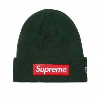 シュプリーム(Supreme)のSupreme New Era Box Beanie Dark Pine(ニット帽/ビーニー)