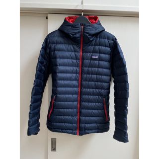 パタゴニア(patagonia)のpatagonia パタゴニア ダウンセーターフーディ NBRR L美品(ダウンジャケット)