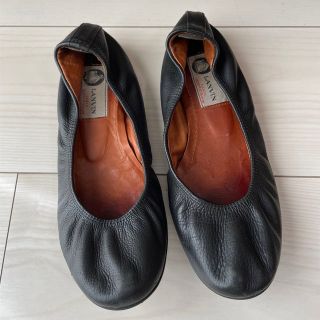 LANVIN バレエシューズ/オペラシューズ EU35 1/2(22cm位)