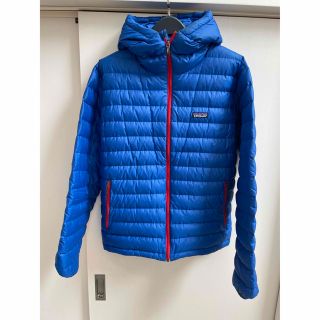 帯電防止処理加工 希少カラー patagonia バリブルー ダウンセーター