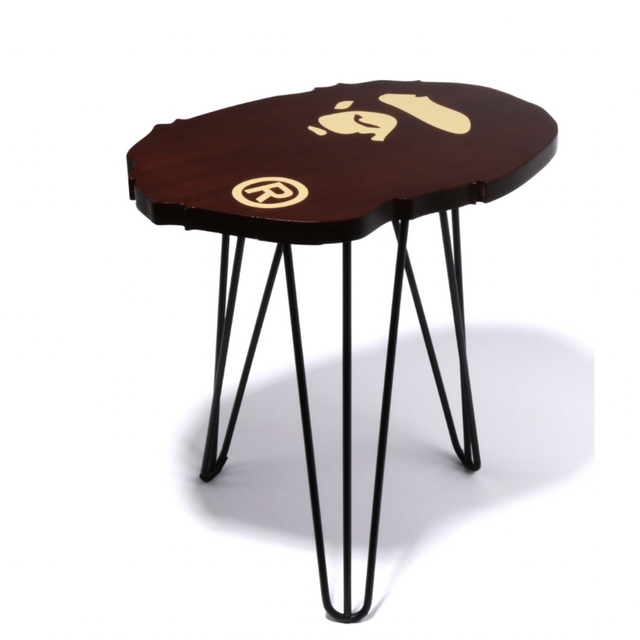 A BATHING APE(アベイシングエイプ)のAPE HEAD SIDE TABLE インテリア/住まい/日用品の机/テーブル(コーヒーテーブル/サイドテーブル)の商品写真