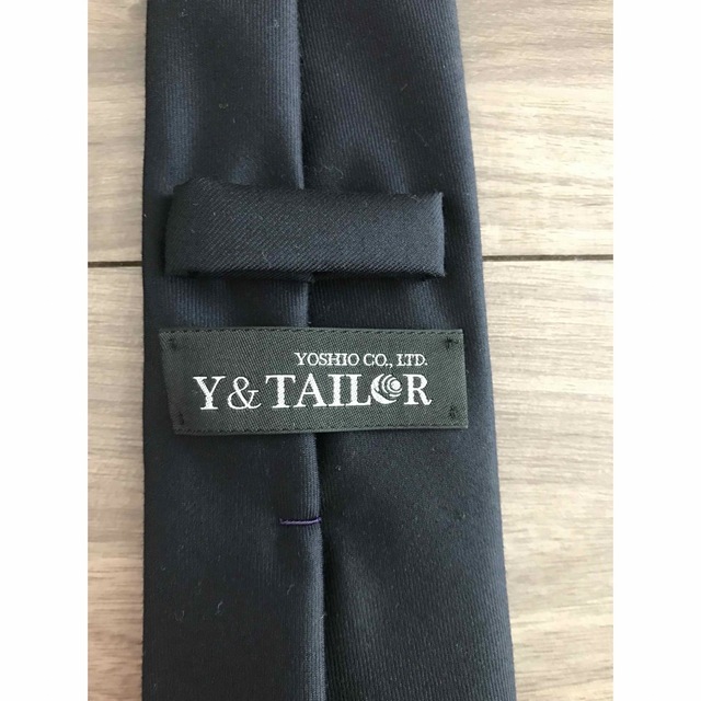 【Y&TAILOR】ネイビー　ネクタイ メンズのファッション小物(ネクタイ)の商品写真