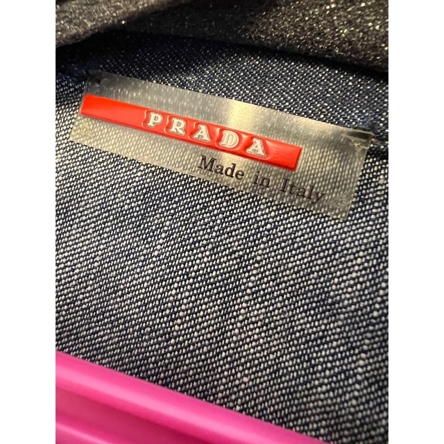 PRADA - 【期間限定価格】PRADA ハーフジップ デニム生地 ドッキング L ...