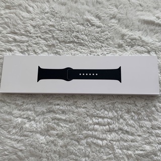 アップルウォッチ(Apple Watch)のアップルウォッチバンド45mm（black）　正規品　Apple Watch(その他)