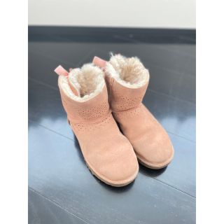 アグ(UGG)のUGG ピンクリボンブーツ　ムートン(ブーツ)