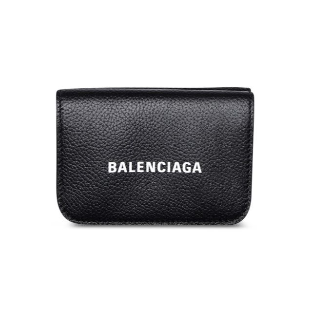 BALENCIAGA CASH グレインカーフスキンレザー ミニウォレット - 財布