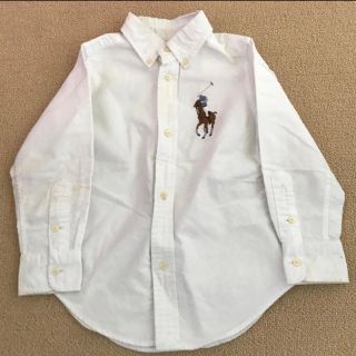 ポロラルフローレン(POLO RALPH LAUREN)のラルフローレン　ビックポニーシャツ　3T(ブラウス)