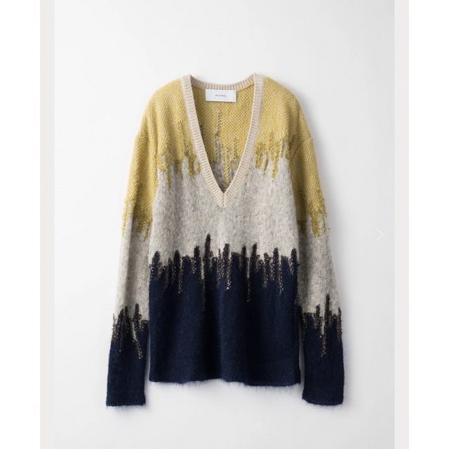 murral  Water mirror knit sweater