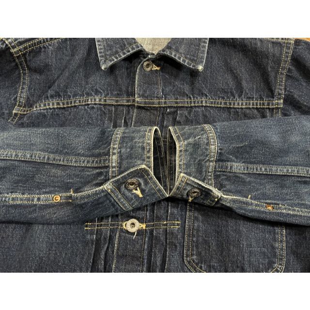 WAREHOUSE - *WAREHOUSE ユニオンチケット 1st デニムジャケット 38の WAREHOUSE - *WAREHOUSE ユニオンチケット 1st デニムジャケット 38の