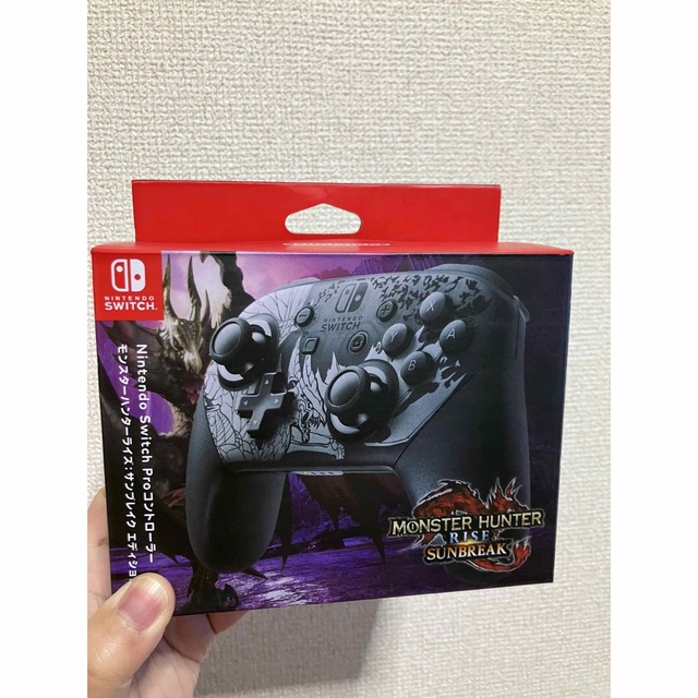 switch プロコン　モンハン　サンブレイク