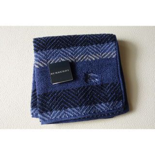 バーバリー(BURBERRY)の新品 BURBERRY バーバリー タオルハンカチ メンズ(ハンカチ/ポケットチーフ)