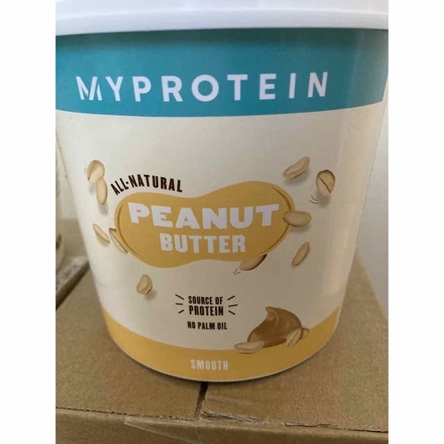 MYPROTEIN(マイプロテイン)のマイプロテイン ピーナッツ バター スムース1kg×2個 食品/飲料/酒の健康食品(プロテイン)の商品写真