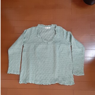ペパーミントグリーン セーター ニット Mサイズ(ニット/セーター)