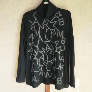 バルマン(BALMAIN)のBALMAIN バルマン アンゴラ混タートルネックカットソートップス(ニット/セーター)