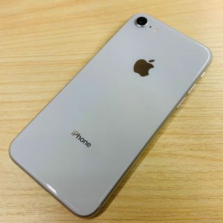 アップル(Apple)のSIMフリー バッテリー100％ iPhone8 64GB P6(スマートフォン本体)